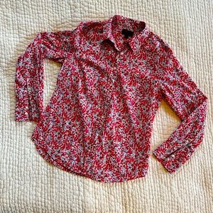 J CREW X LIBERTY blouse size 6
